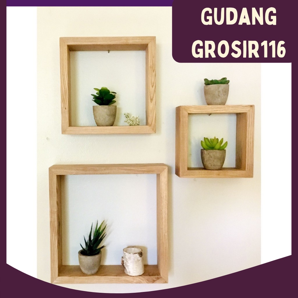 Jual Rak Dinding Minimalis / Rak Serbaguna / Rak Simple / Rak Kayu ...