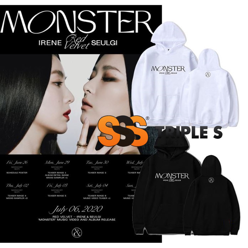 Jual HOODIE JUMPER SWEATER KPOP IRENE SEULGI RED VELVET MONSTER NEW ALBUM Shopee Indonesia