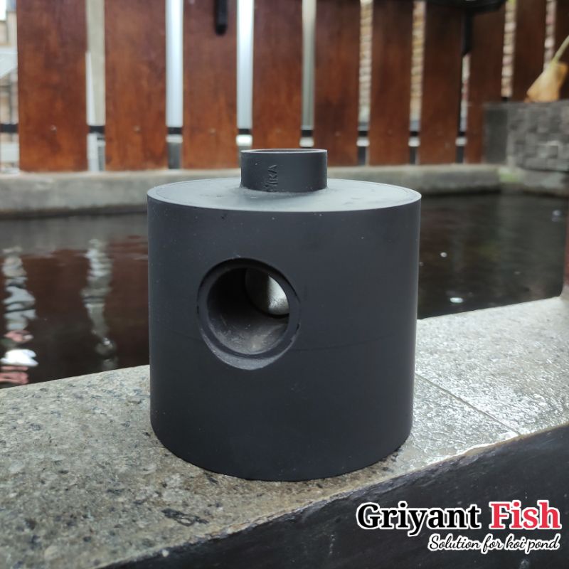 Jual Tee Pemberat Instalasi Pompa Skimmer Vacuum Drain Kolam Ikan Koi Pipa 1 inchi Shopee