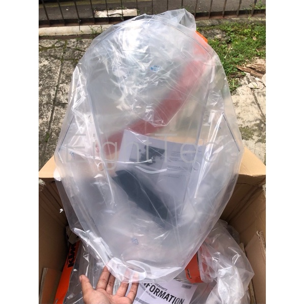 ktm rc 390 racing bubble windscreen