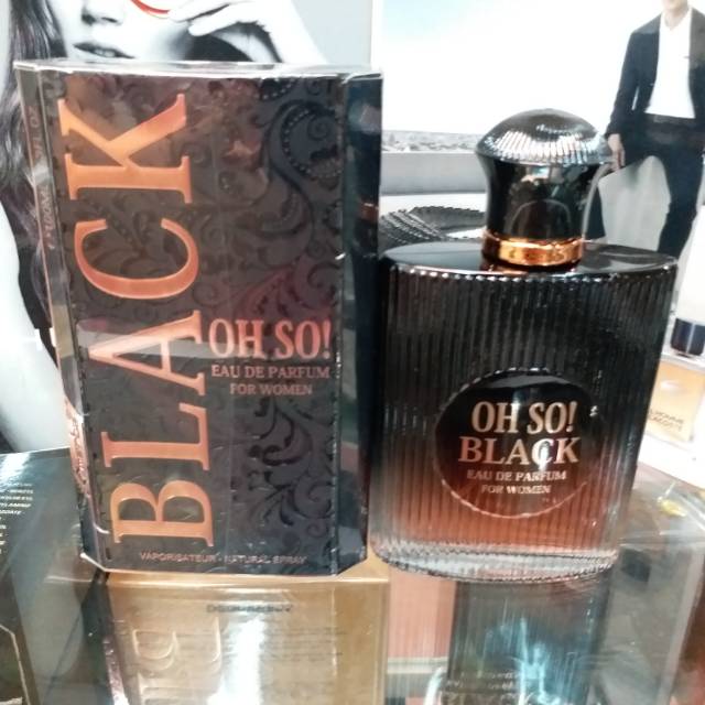 Oh so black cheap perfume