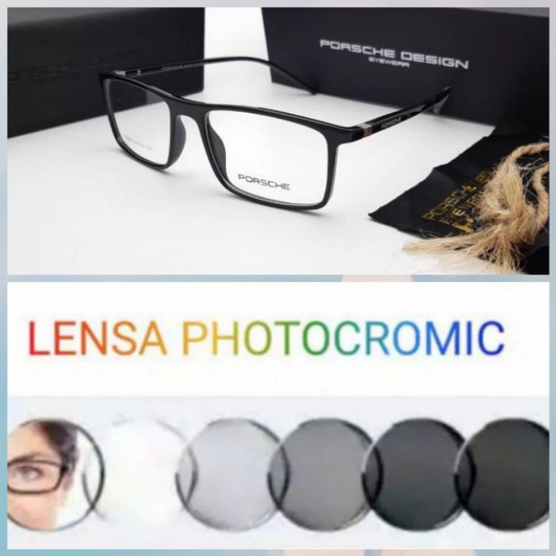 Jual free lensa minus atau Plus.. Frame kacamata 58082 | Shopee Indonesia