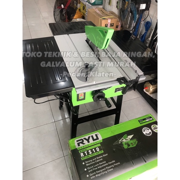 Jual Table Saw 10” RYU TEKIRO RTS10 Tablesaw 10 inch RTS 10 Gergaji ...