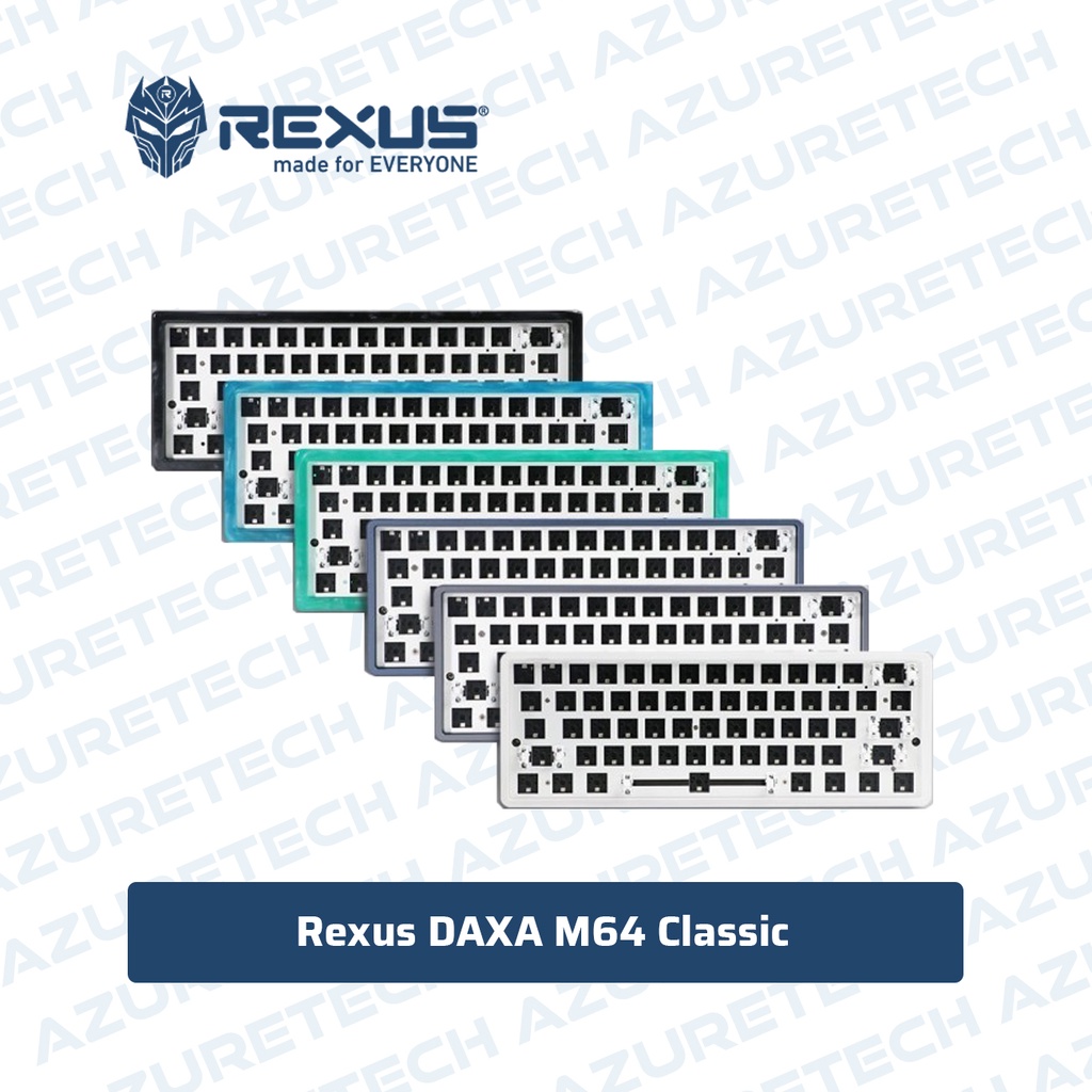 Jual Rexus Daxa M61 Barebone Mechanical Gaming Keyboard | Shopee Indonesia