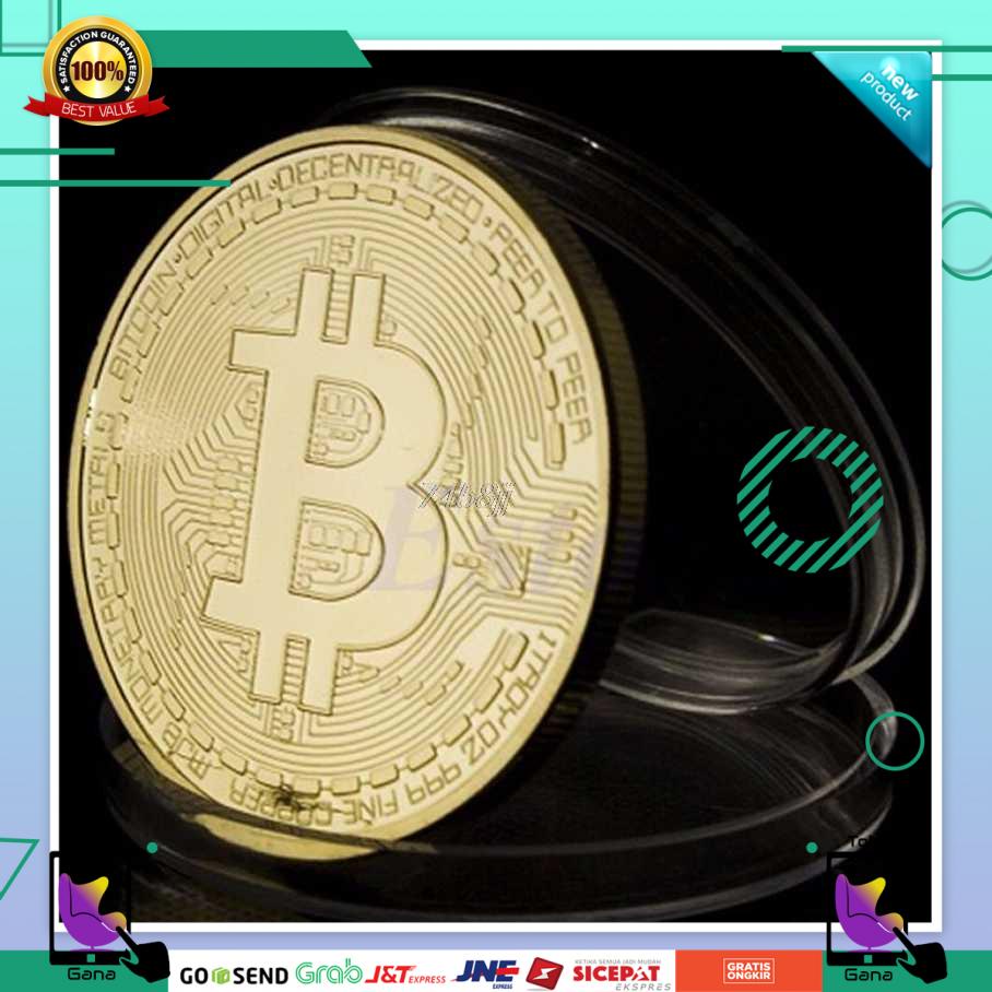 Jual Bitcoin Gold Plated Miniatur Coin Crypto Currency | Shopee Indonesia