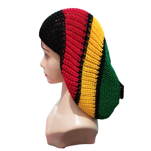 Jual Kupluk besar rasta beani hat warna warni kupluk reggae | Shopee ...