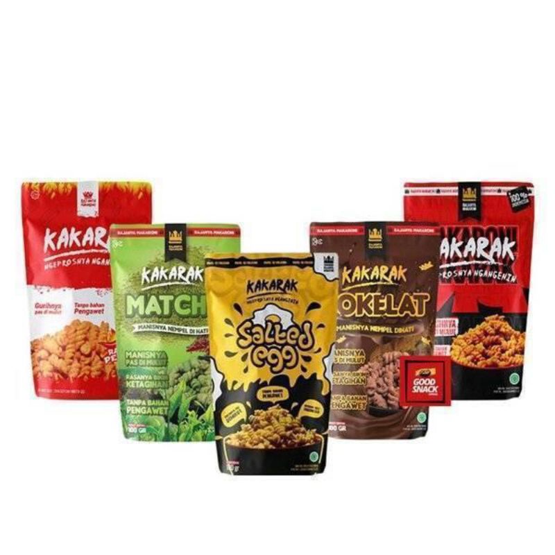 Jual Kakarak Food - Makaroni Variant Rasa 100 gram COKLAT | Shopee ...