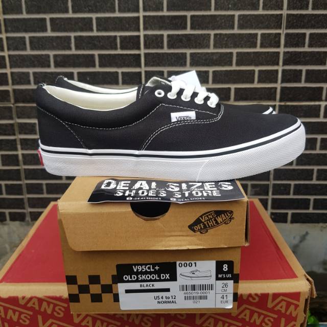 Japan Market Vans Era Classic Black White
