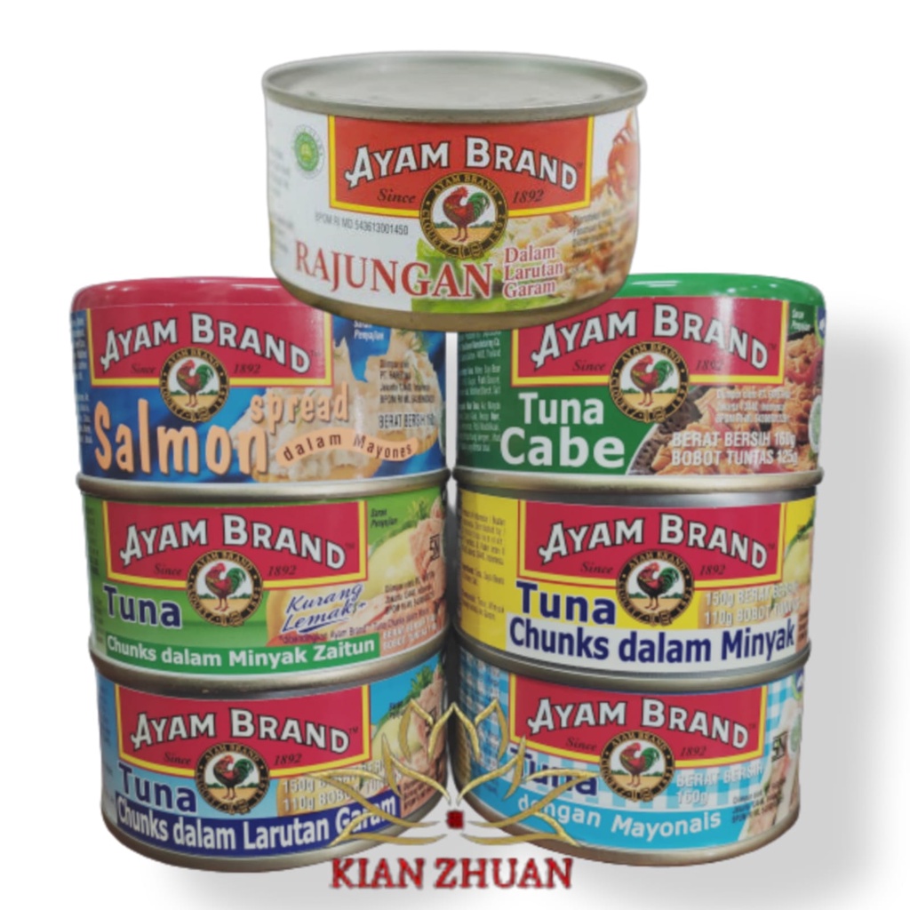 Jual Ayam Brand Daging Kalengan / Tuna / Salmon Shopee Indonesia