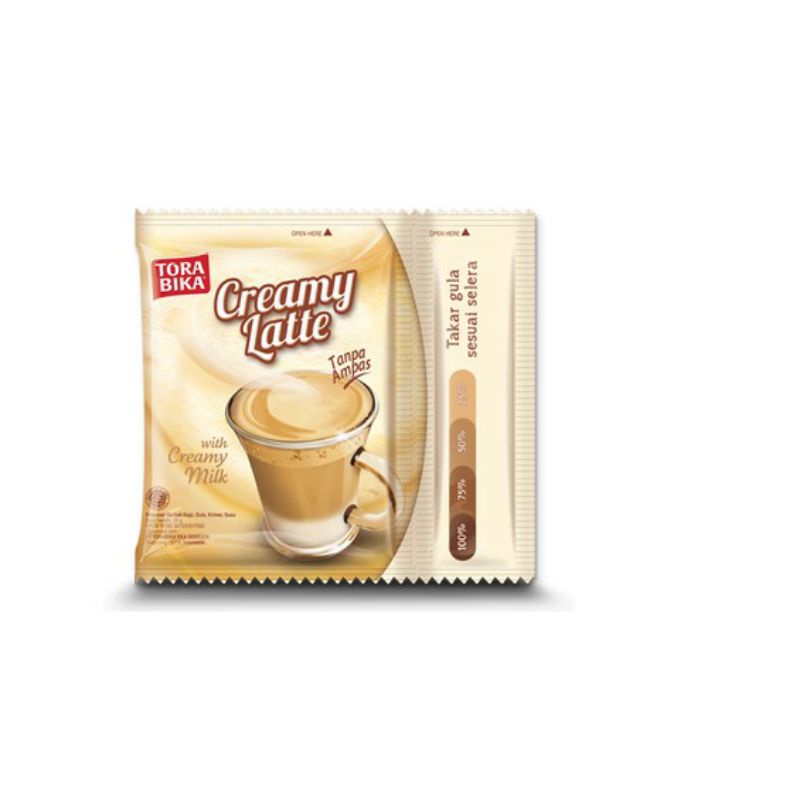 Jual kopi Tora bika Creamy latte | Shopee Indonesia