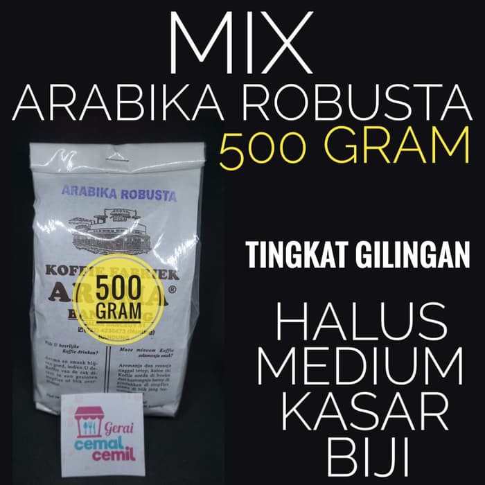 Jual Kopi Aroma Bandung Mix Robusta Arabika Spesial Order Gr Termurah Shopee Indonesia