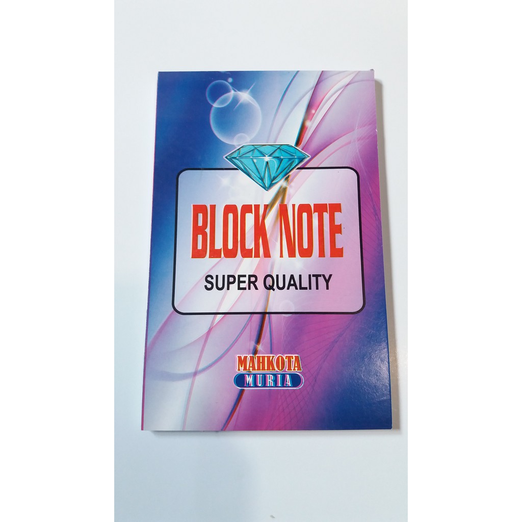 Jual Block Note Polos Isi Bahan Kertas HVS Putih | Shopee Indonesia