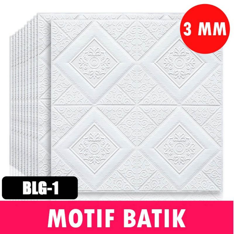 Jual Wallpaper Foam Motif Batik Last Stock Shopee Indonesia
