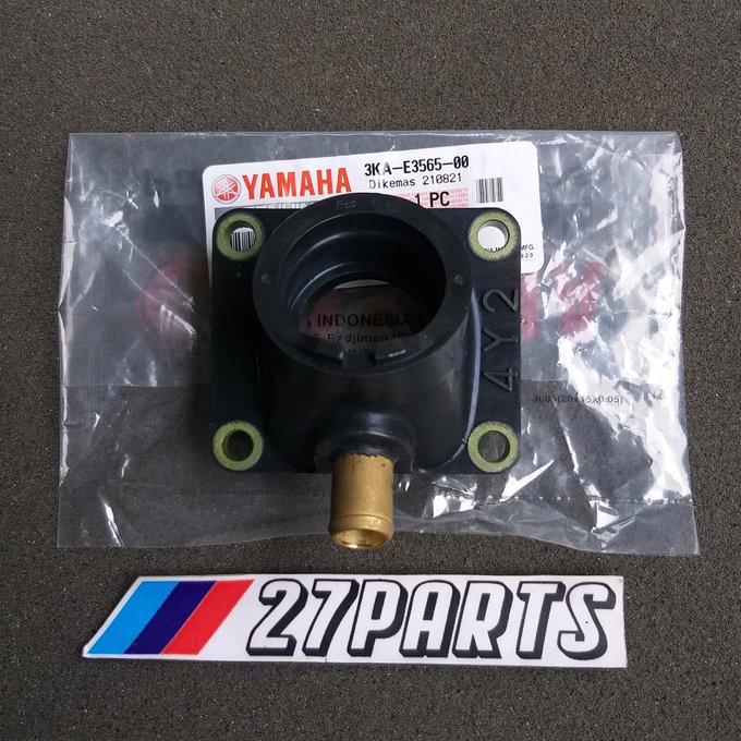 Jual KARET MANIPUL MANIFOLD INTAKE KARBURATOR YAMAHA RX KING ORIGINAL ...