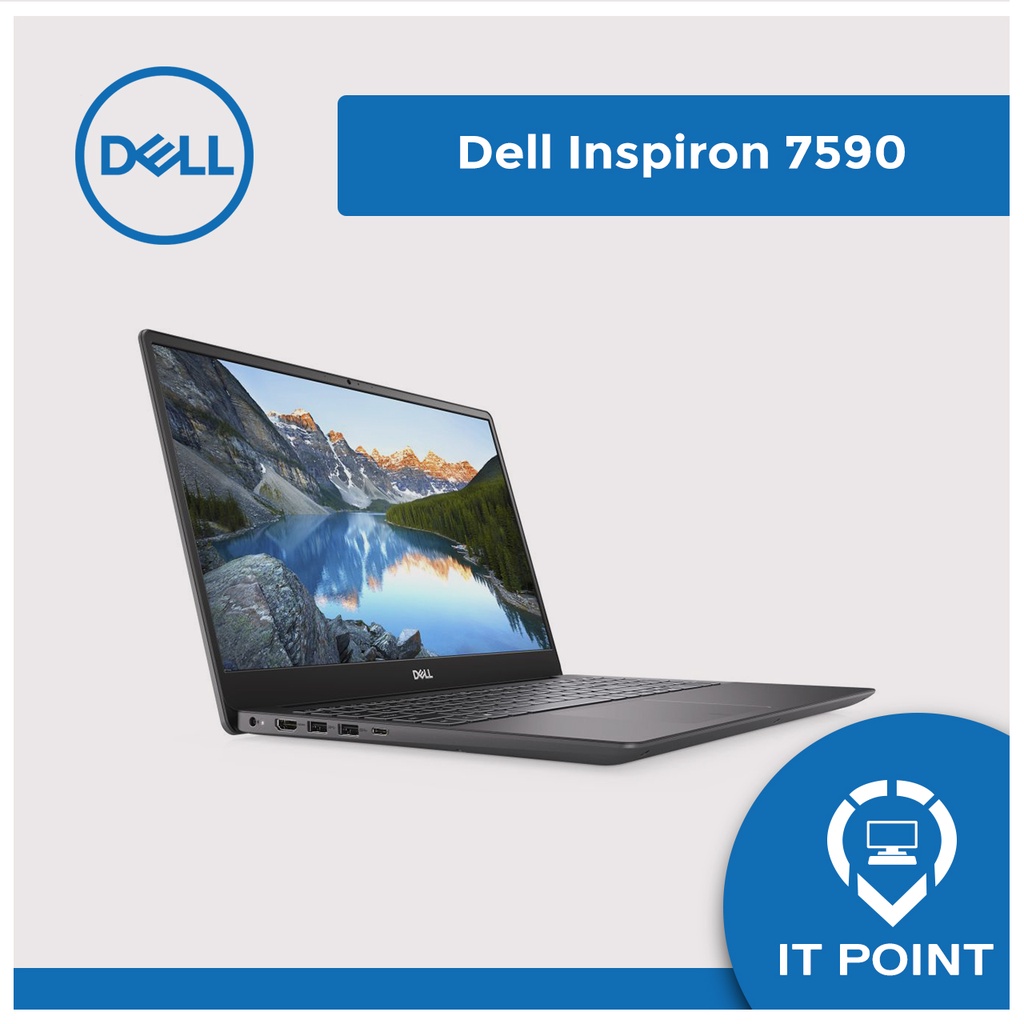 Jual DELL INSPIRON 7590 CORE i7-9750H 8GB 512SSD NVIDIA GTX1650