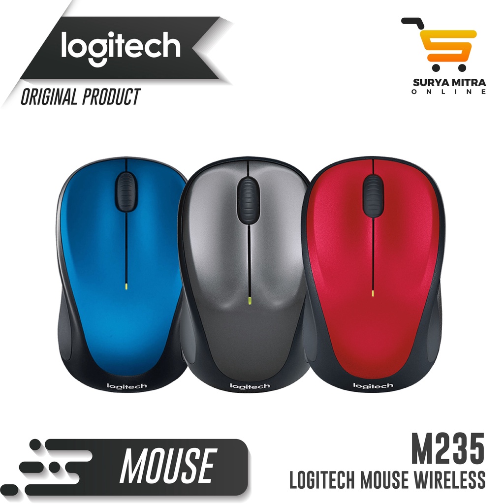 Jual Logitech M235 / M 235 Wireless Mouse | Shopee Indonesia
