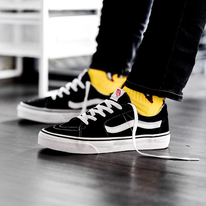 Ua Sk8 Low Classic 6bt1 Black True Whit