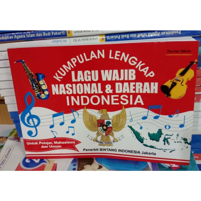 Jual Kumpulan Lengkap Lagu Wajib Nasional & Daerah Indonesia (BI ...