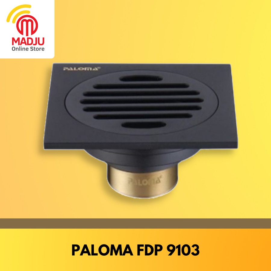 Jual Saluran Got Kamar Mandi Floor Drain Paloma Fdp Black