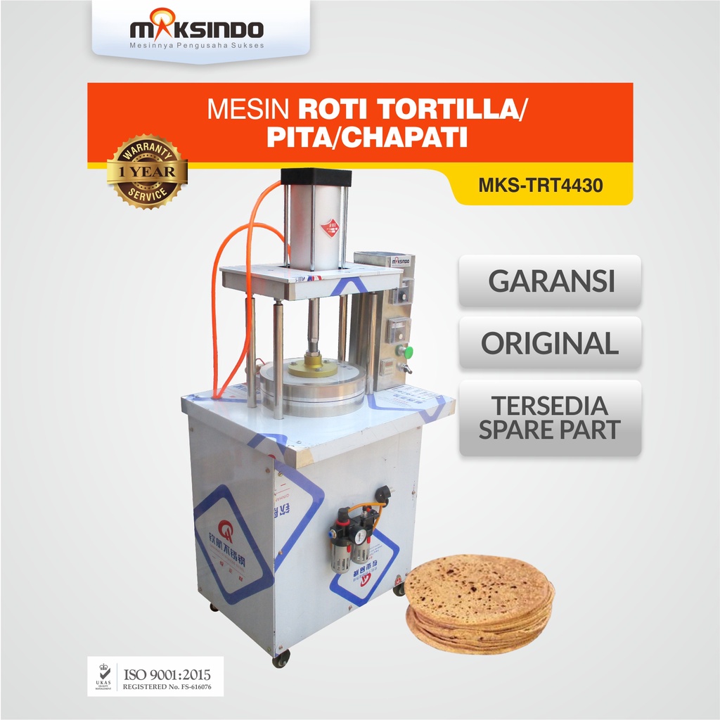 Jual Mesin Roti Tortilla/Pita/Chapati MKS-TRT4430 | Shopee Indonesia