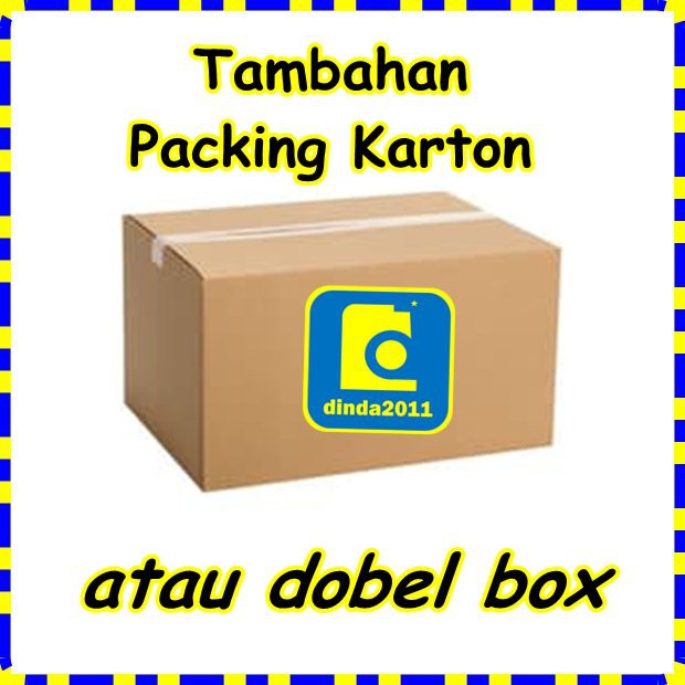 Jual TAMBAHAN PACKING BOX Atau DOBEL BOX | Shopee Indonesia