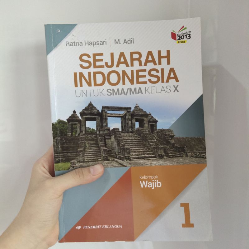 Jual BUKU SEJARAH KELAS 10 X INDONESIA WAJIB SMA PENERBIT ERLANGGA ...