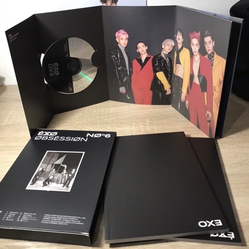 Jual EXO OBSESSION ALBUM ONLY OBESSION VERSION X EXO VERSION (HARAP CO ...