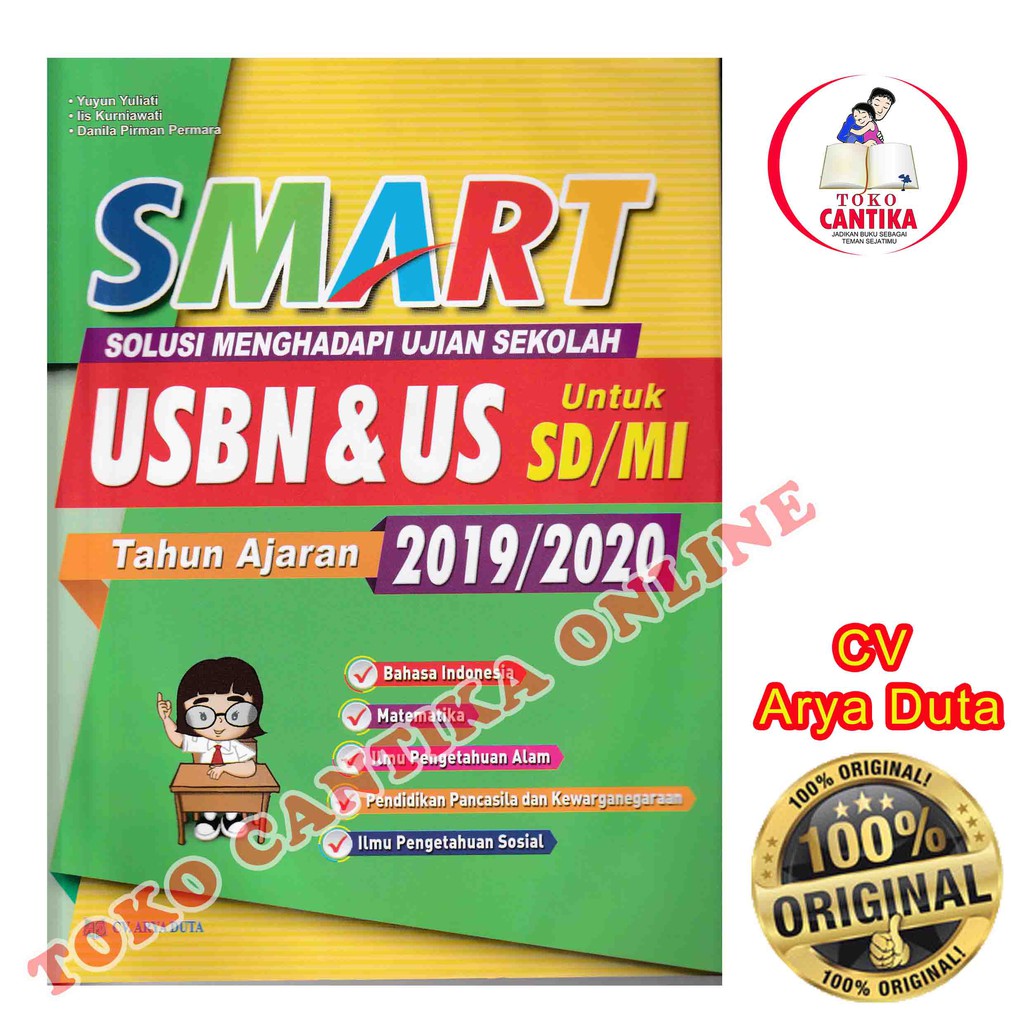 Jual Buku SMART USBN Dan US Untuk SD Atau MI Tahun Ajaran 2019 - 2020 ...