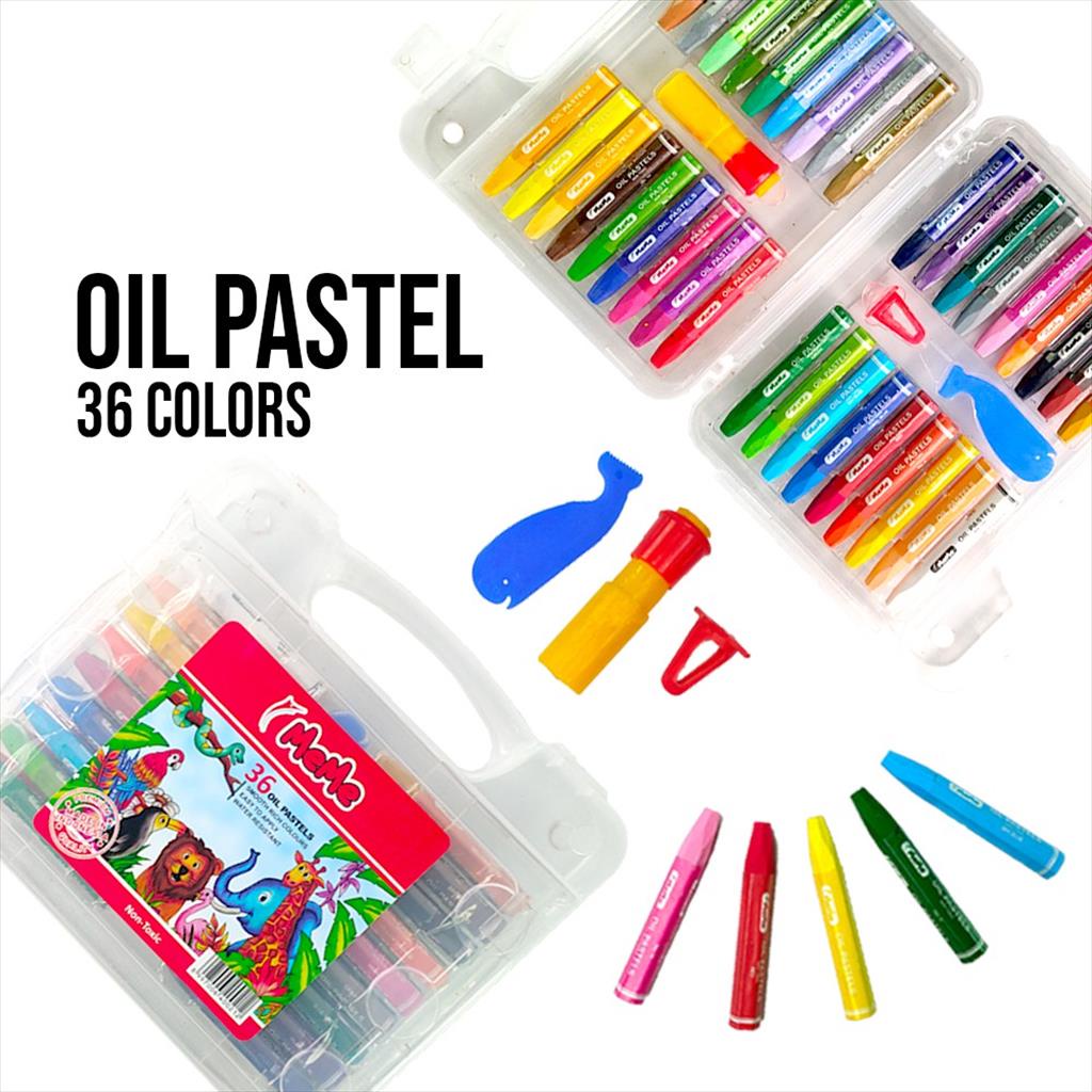 Jual Crayon MeMe 36 warna / Oil pastel MeMe / Crayon / Crayon MeMe 36