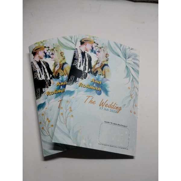 Jual Undangan Custom API-0001 | Shopee Indonesia