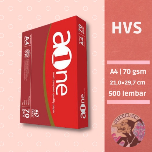 Jual [rim] Kertas Hvs Aone A4 70 Gram Shopee Indonesia