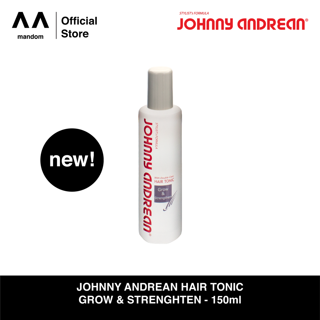 Jual JOHNNY ANDREAN Hair Tonic Grow & Strengthen 150ml Shopee Indonesia