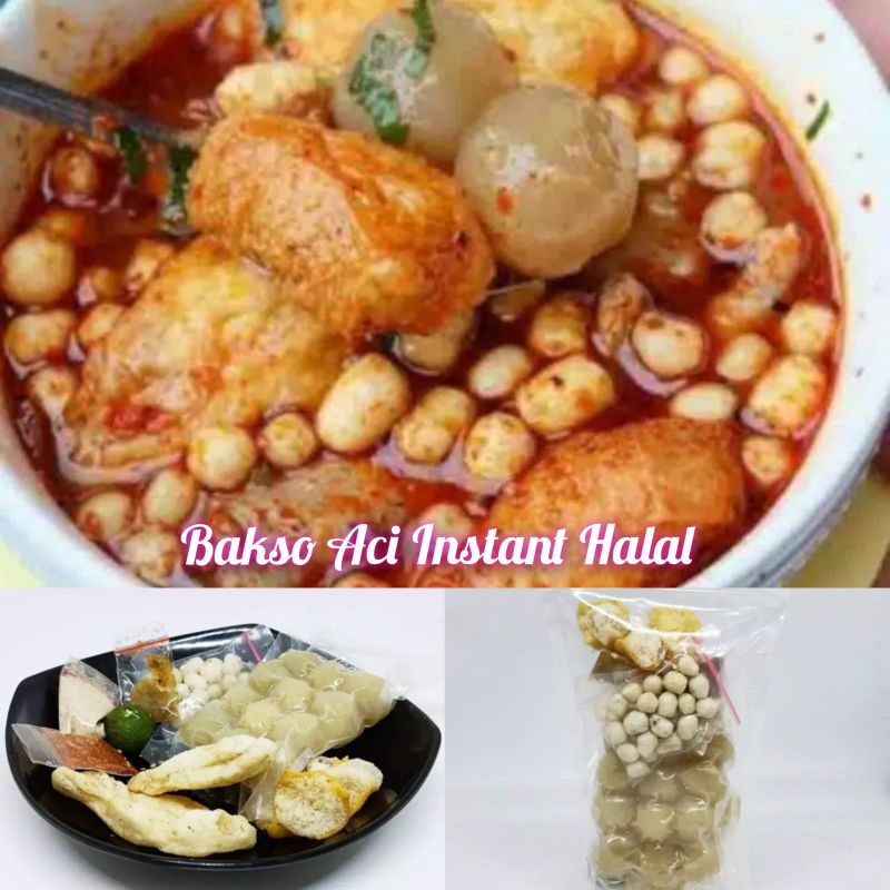 Jual Bakso aci instant seblak instant pedas baso aci cuanki kekinian ...