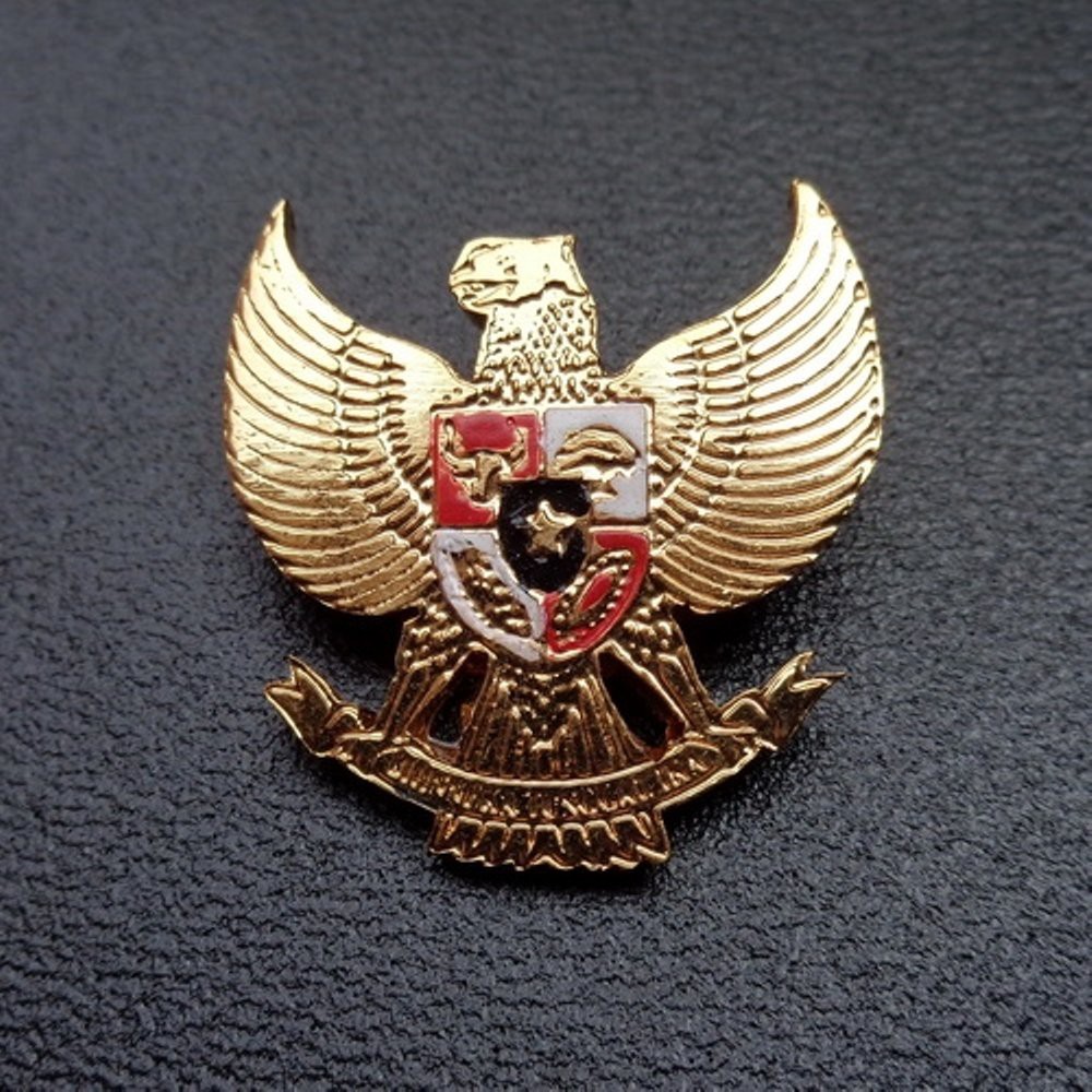 Jual Pin Bros Lambang Garuda Pancasila Kuningan Shopee Indonesia