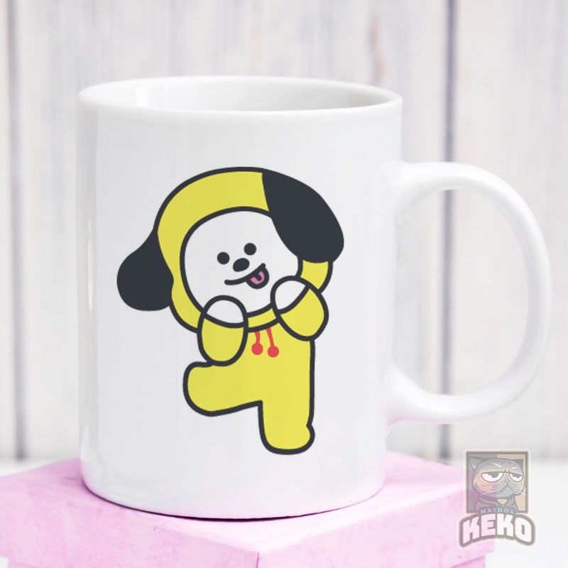 Jual Bts Bt Chimmy Jimin Mug Gelas Keramik Unik Shopee Indonesia