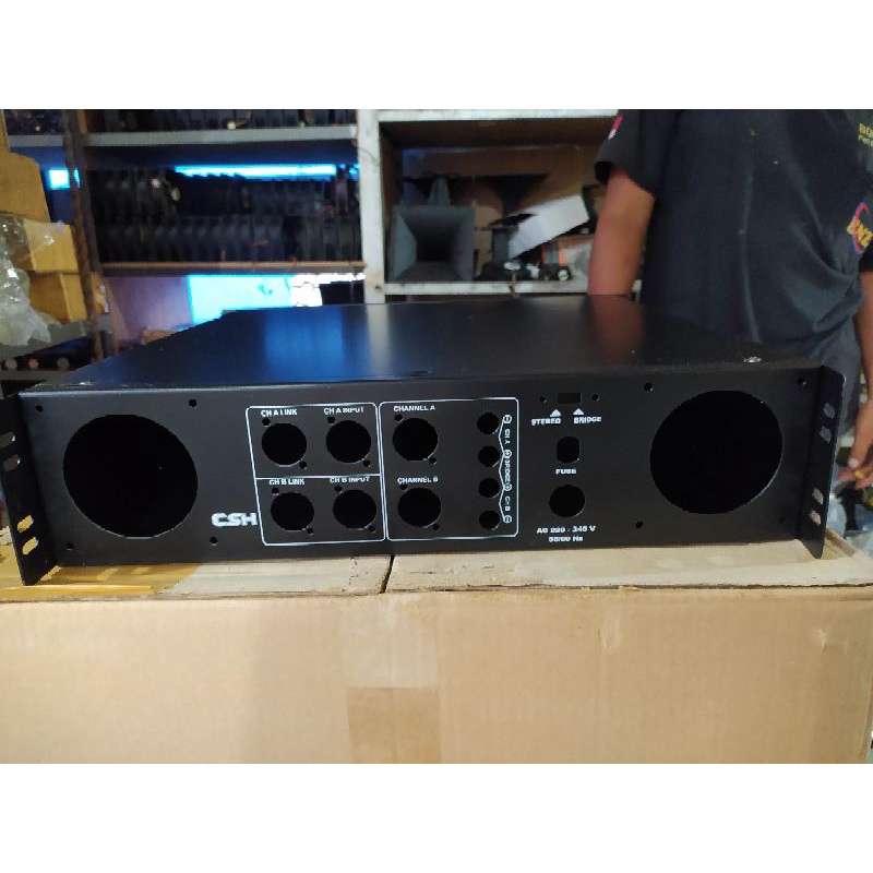 Jual BOX Power 3U GB 1.8 2 Channel Plat Tebal | Shopee Indonesia