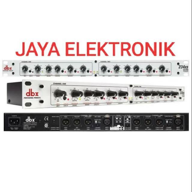Jual CROSSOVER DBX 234 XS MONO 4-WAY OR STEREO 2-WAY/3-WAY Jual CROSSOVER DBX 234 XS MONO 4-WAY OR STEREO 2-WAY/3-WAY