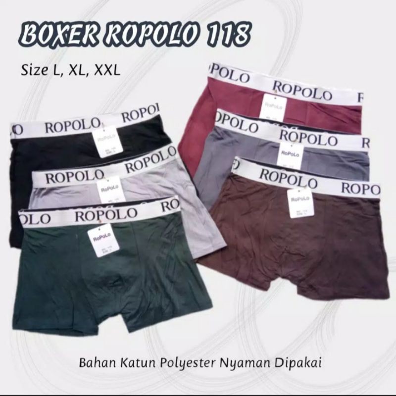 Jual Celana Dalam Boxer Rapolo Boss Celana Dalam Pria Rapolo Boss Sekotak Isi Pcs Shopee