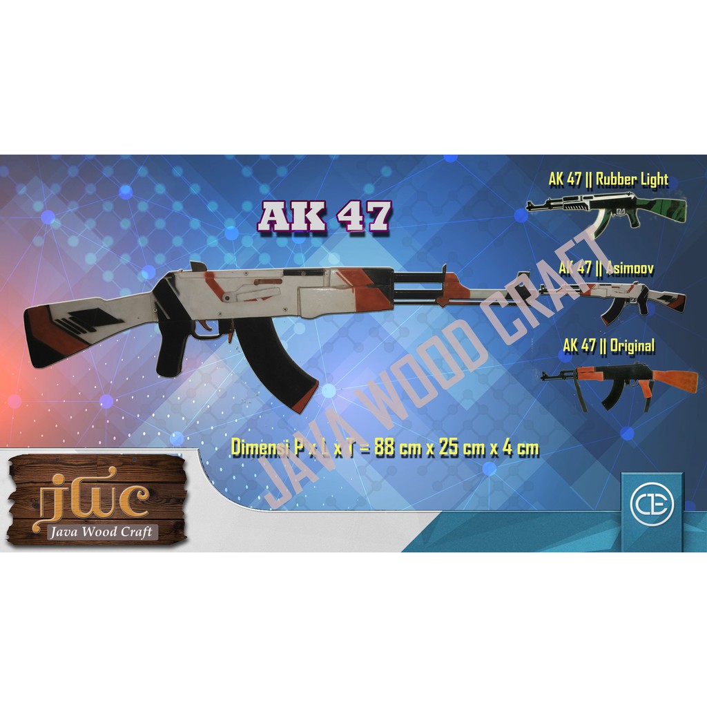 Jual cicak hunter / ak47 rubber band gun | Shopee Indonesia