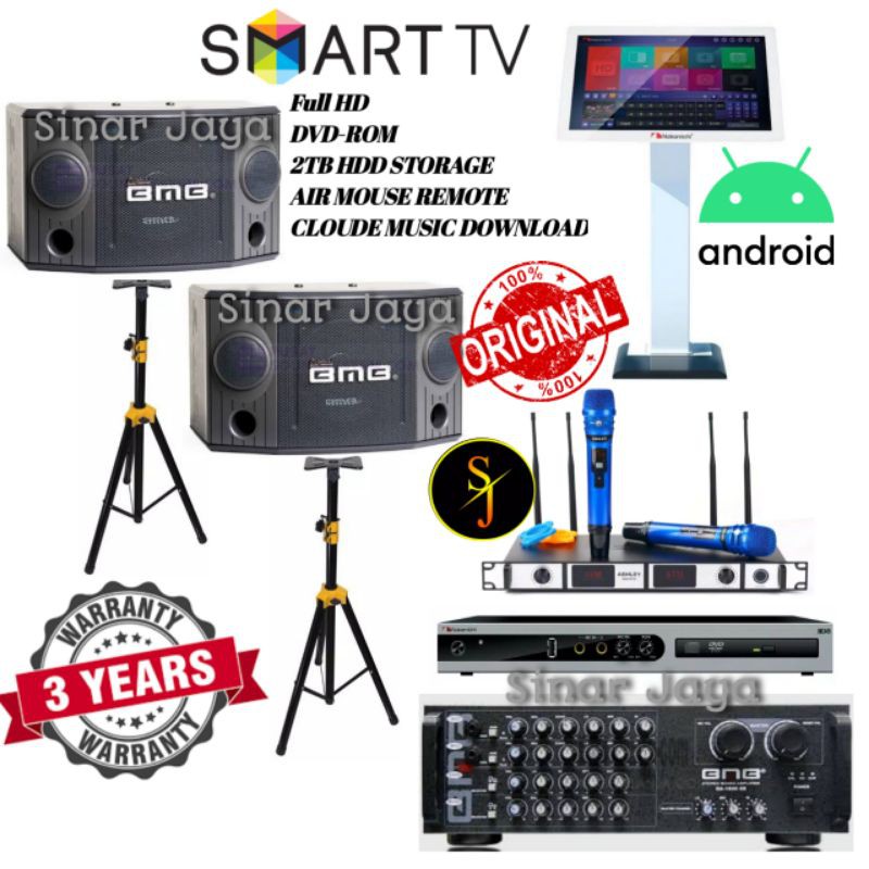 Jual Paket Sound System Mesin Karaoke Nakamichi Bmb Shopee Indonesia