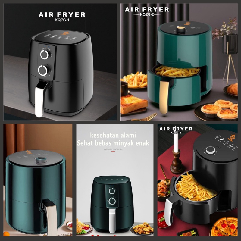 Jual TURUN HARGA Air Fryer Low Watt 3.2L Mesin Penggorengan Tanpa
