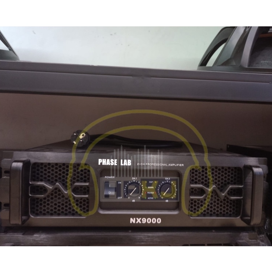 Jual POWER AMPLIFIER PHASE LAB NX9000 power ampli phaselab NX 9000 nx