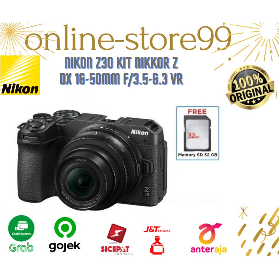 Jual Nikon Z30 / Z 30 Kit NIKKOR Z DX 16-50mm f/3.5-6.3 VR original ...