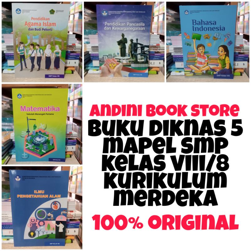 Jual BUKU DIKNAS SMP/MTs KELAS 8 KURIKULUM MERDEKA | Shopee Indonesia