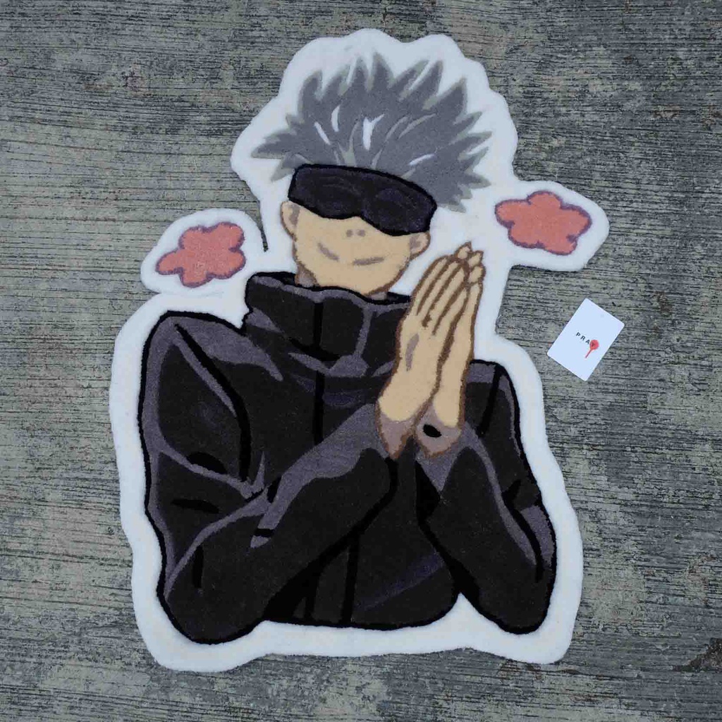Jual Satoru Gojo Jujutsu Kaisen Rug / Custom Mat / Custom Rug / Custom ...