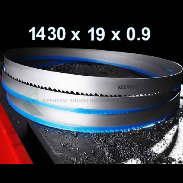 Jual Bimetal Bandsaw Blade M42 KEENSAW 1430 X 0.9 X 19 German Tech Band ...