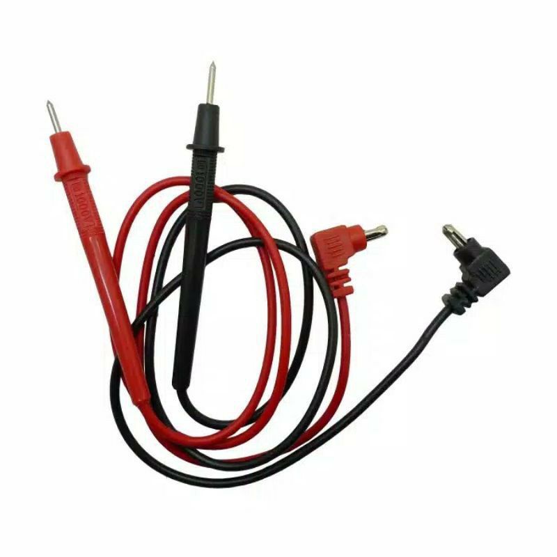 Jual KABEL PROBE MULTIMETER BANANA PLUG KE JARUM ATAU CAPIT JEPIT BUAYA ...