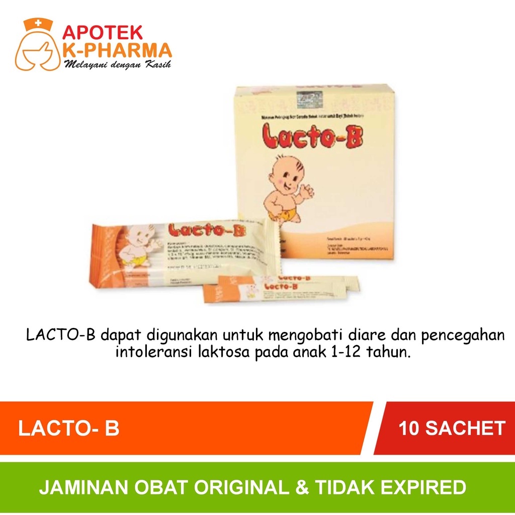 Jual Lacto-B Isi 10 Sachet Obat Original | Shopee Indonesia