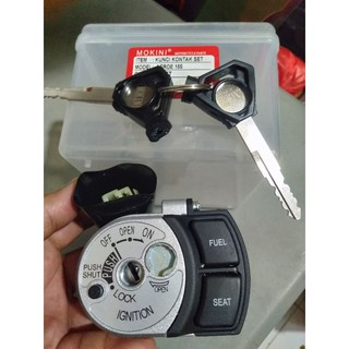 Jual KUNCI-KONTAK-SET-AEROX-155-KEY-SET-MAIN-SWITCH-STHEERING-LOCK