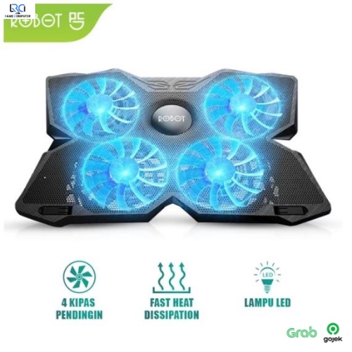 Jual ROBOT RT-LCS02 Foor Fans Laptop Cooling | Shopee Indonesia